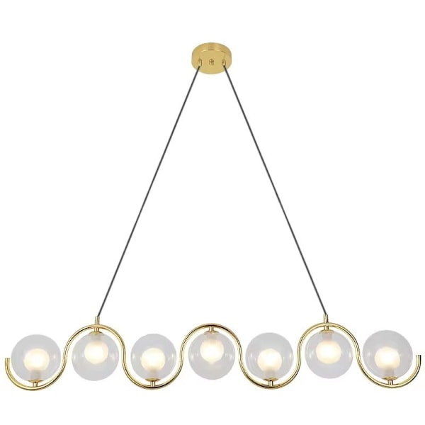 Taklampa Hängande APP1441-7CP Guld
