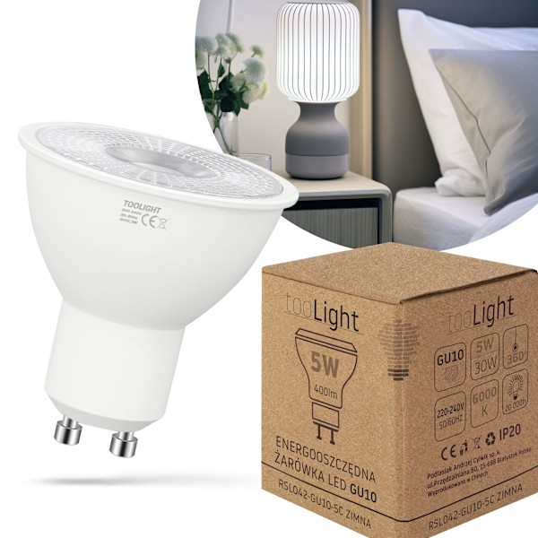 Led-Lampa Kall 5W Gu10 230V Rsl042