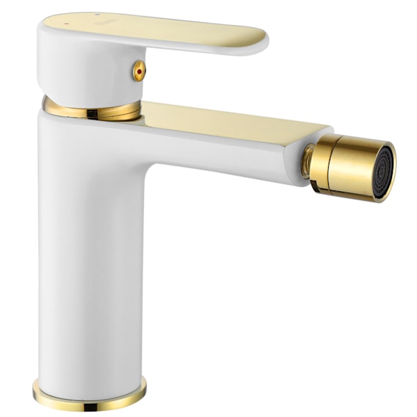 BIDÉBATTERI MY1805-9WG BLOOM VIT/GULD
