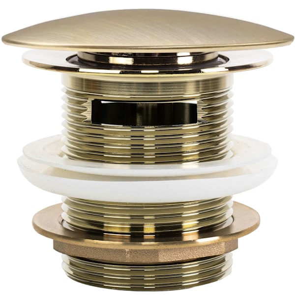 Universal badpropp click-clack Rea Borstad Guld 6cm