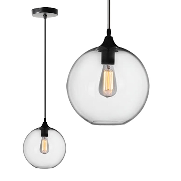 GLAS HÄNGANDE TAKLAMPA APP311-1CP LOFT