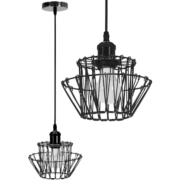 HÄNGANDE TAKLAMPA APP941-1CP SET 36CM SVART