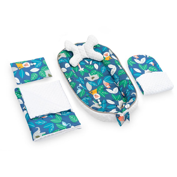 Babynest 5i1 JY02 Jungle Blue