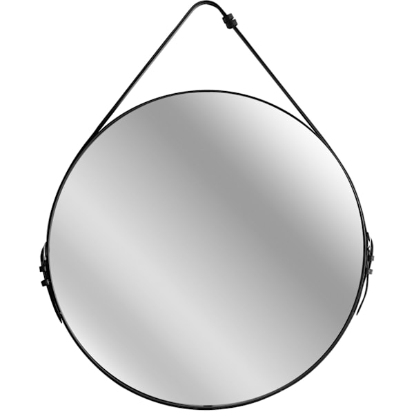 MUSTA PYÖREÄ PEILI 60 CM TPJ-60B