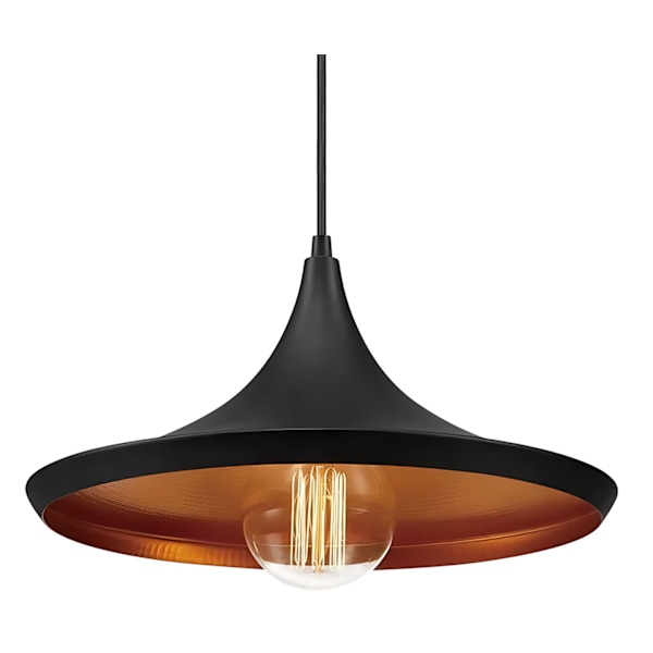 Hängande taklampa Costa C Svart