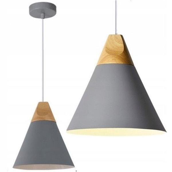 TAK HÄNGANDE LAMPA SCANDI EN GRÅ