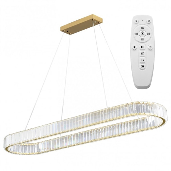 HÆNGENDE LOFTSLAMPE TOOLIGHT LED APP1508-CP BRUSH GOLD