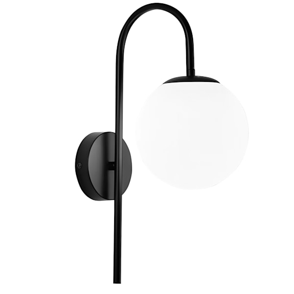 VÆGLAMPE TOOLIGHT G090-1W BLACK WHITE