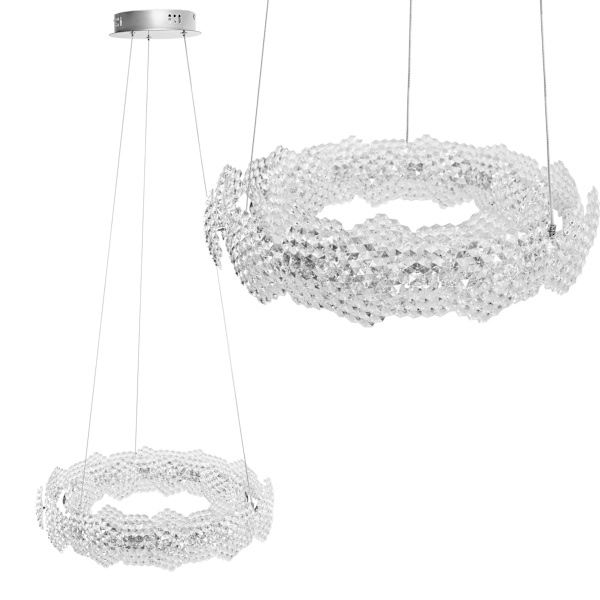 HÆNGELAMPE TOOLIGHT MS016-CP KROM 47CM