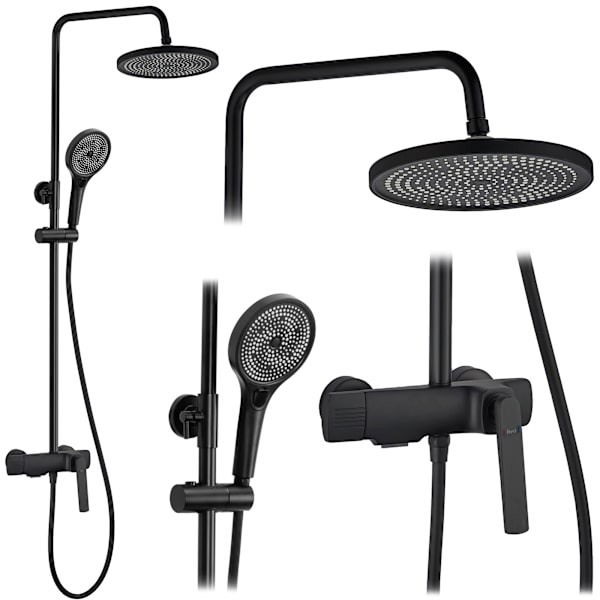 DUSCHSET REA REBEL SVART