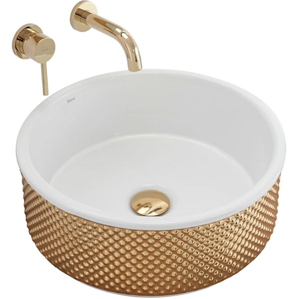 TYÖTASOKAAPIN PESUALLAS MYYNTI HELEN GOLD WHITE
