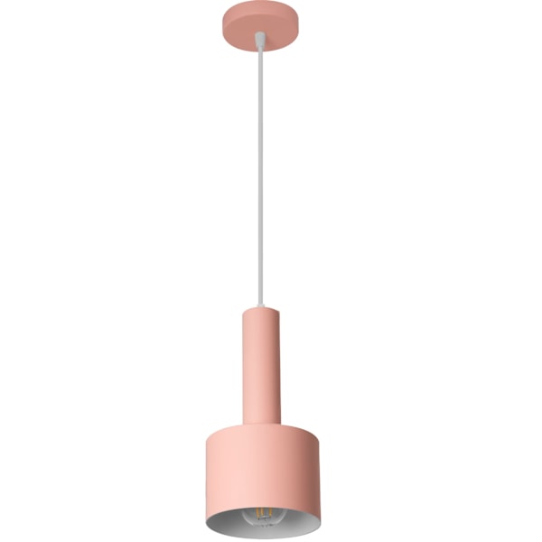 Hängande lampa osti b app119-1cp pulverrosa