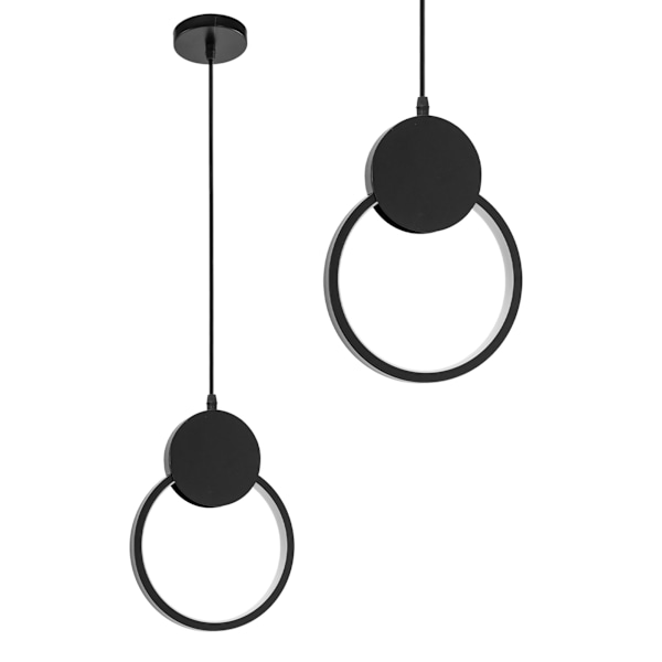 LED loft lampe App852-cp sort