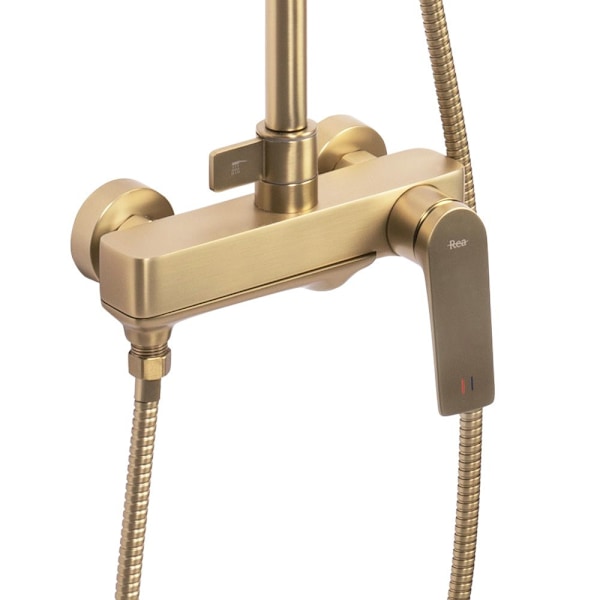 DUSCHSET REA AVALON GULD BORSTAD