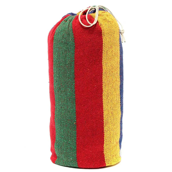 Hängmatta 2-personer med tvärstång 40cm 400257A Röd