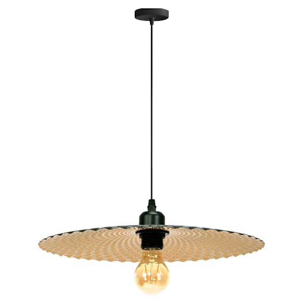 APP1290-1CP Old Gold Hanging Lamp