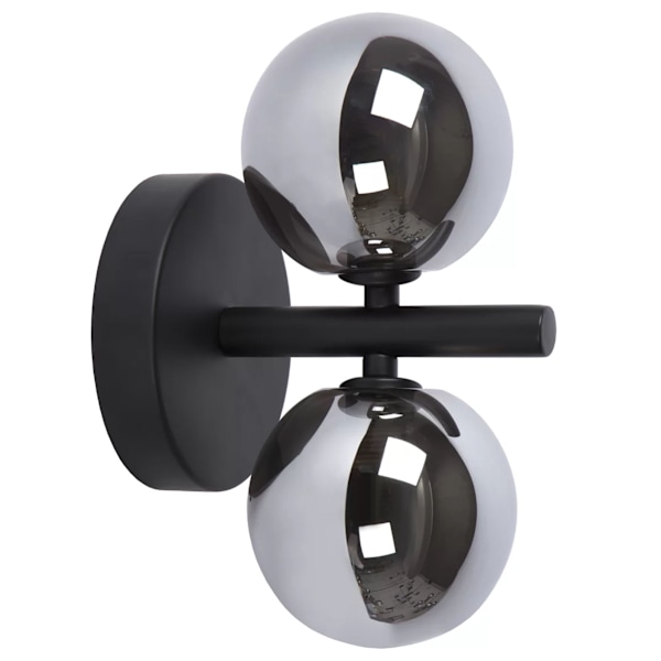 VÄGGLAMPA VÄGGLAMPA APP1162-2W SVART