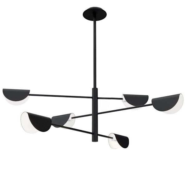 Hängande taklampa app1261-6cp svart