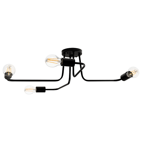 TAKLAMPA/VÄGGLAMPA SPIDER AGARO 4