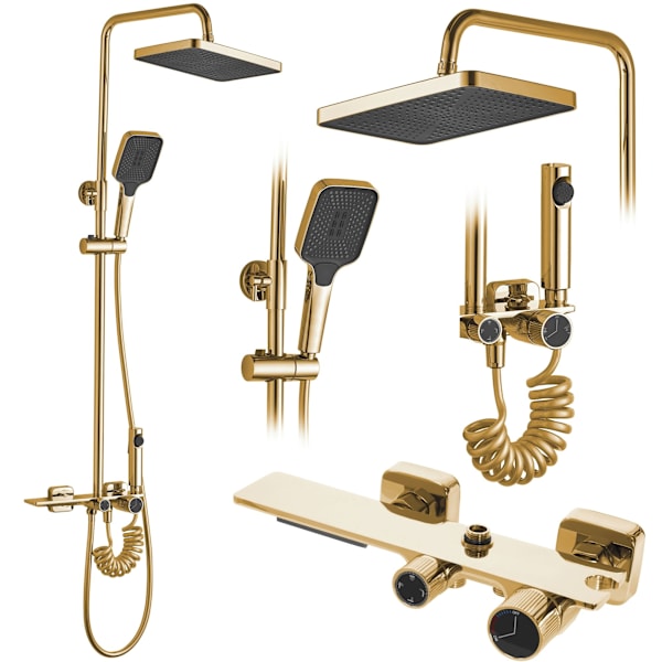 REA HELIX GULD DUSCH SET
