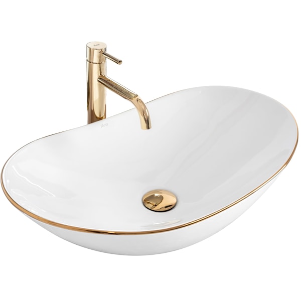 BORDPLADE HÅNDVASK SALG ROYAL GOLD EDGE