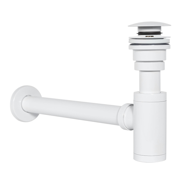TVÄTTSTÄLL CLICKETY-CLICK SIPHON UNIVERSAL REA VIT