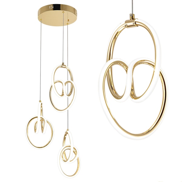 HÄNGANDE TAKLAMPA TOOLIGHT G082-3CPR GOLD