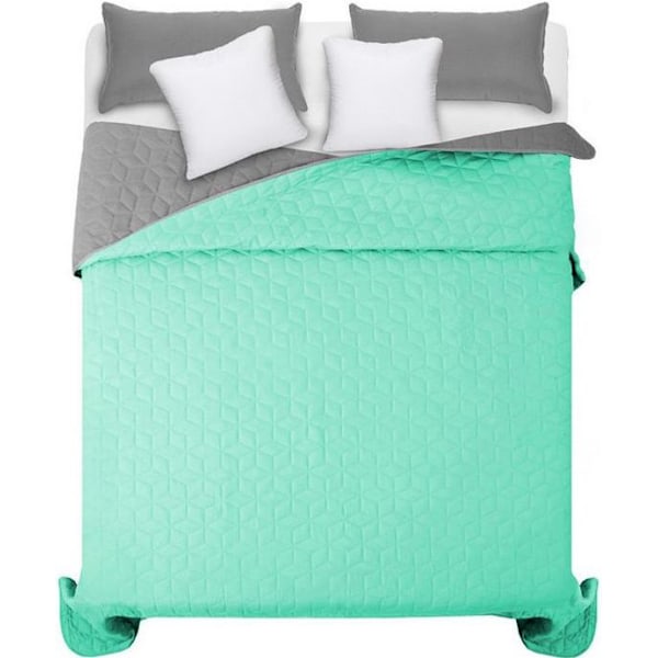 Täckes Diamante Mint & Grå 2.00*2.20