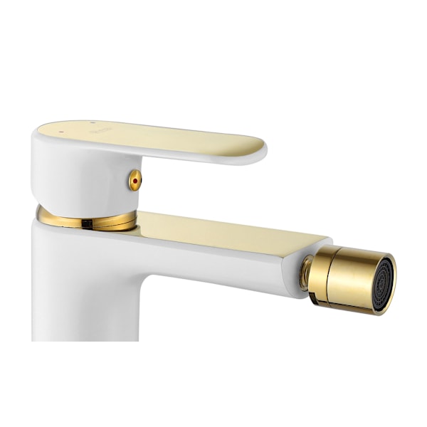 BIDÉBATTERI MY1805-9WG BLOOM VIT/GULD