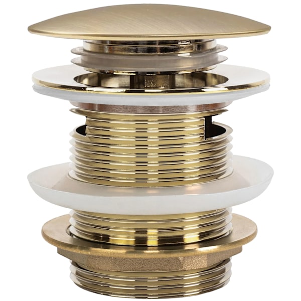 Universal badpropp click-clack Rea Borstad Guld 6cm