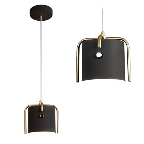 TAKLAMPA APP934-1CP ELEGANT SVART