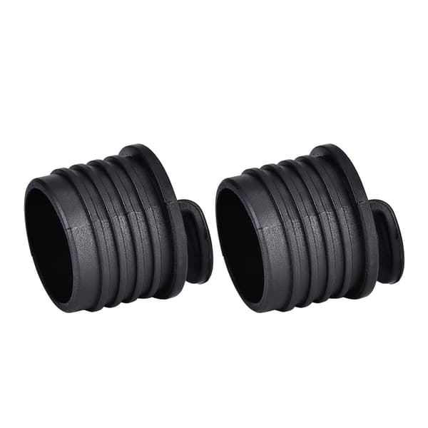4-pack Boat Canoe Kayak Scupper Plug Drain Hole Stopper Accessories Black