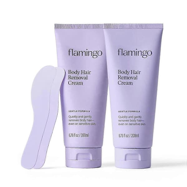 Flamingo hårfjerningskrem for sensitiv hud med beroligende aloe vera