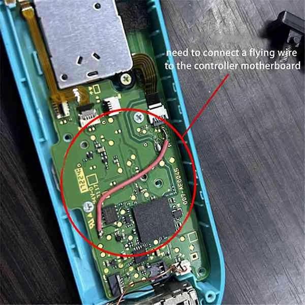 Til Switch Lite Hall Elektromagnetisk Joystick 3D Analog Joystick til Switch JoyCon Hall Rocker Hvid