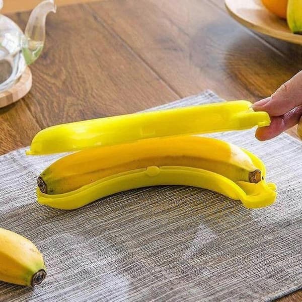 Bananfodral, 3-pack Återanvändbart Bananskydd (FMY)