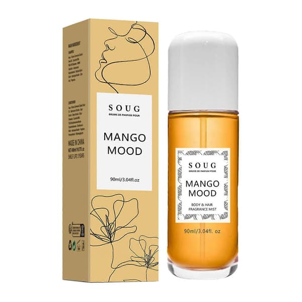 Vanilla-Skin Body Hair Mist Rejsestørrelse Langvarige Parfumer til Hår og Krop Mango