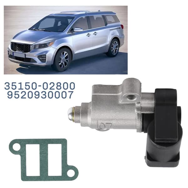 Tomgangsreguleringsventil til I10 1.1 Picanto 07-10 TOMGANGSREGULERING 35150-02800,9520930007