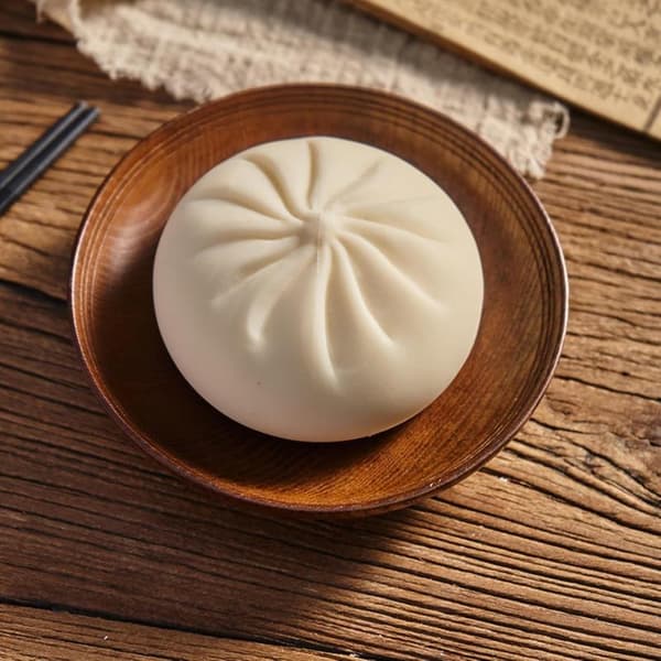 Kæmpe Glitter Dumpling, Kæmpe Dumpling Squishy, Mega Regnbue Dumplings, Sød Angstlindrende Fidget Legetøj (Hvid)