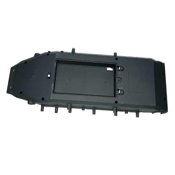 Metalllegering 1/12 RC Tank Reservdelar Tillbehör DIY Bilskal Grå car chasis