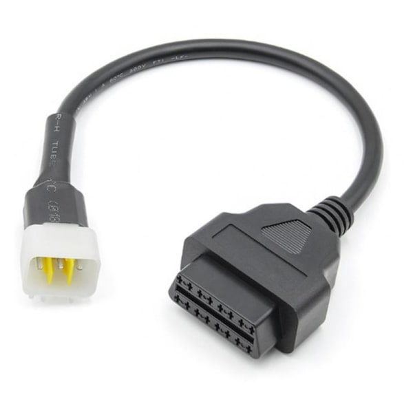 6-polet til OBD 16-polet adapterkabel Motorcykel Fejldetektering Stik til Delphi