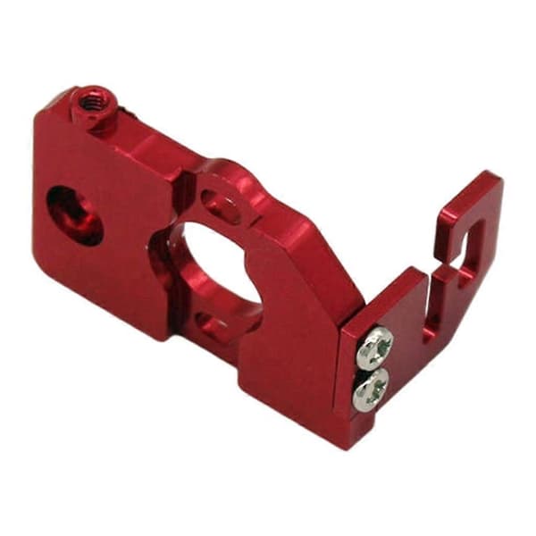1:28 RC Motorfesteholder i aluminiumslegering for K989 Bil Crawler Tilbehør Red