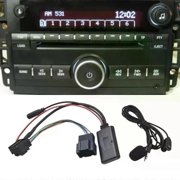 For Saab 9-3 9-5 Car Bluetooth-compatible Music Player Audio Receiver Hands-free Phone Mp3 Aux In Adapter Cable Modules1-