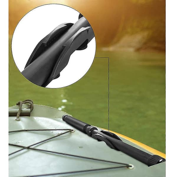 Praktisk och vacker 3-pack kajakpaddel Bungee Lanyard Elastisk koppel Paddelhållarklämma för kanot