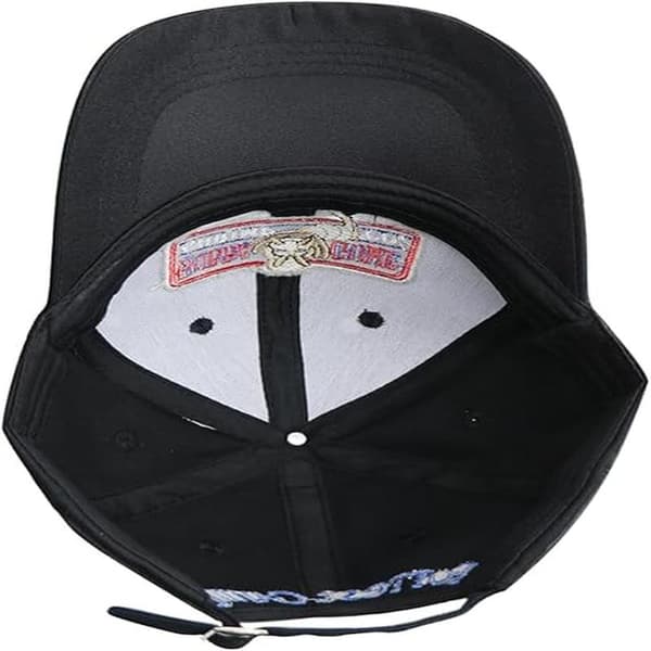 Bubba Gump Baseball Cap Säädettävä Shrimp Co. Brodeerattu Forest Gump -asuhattu black