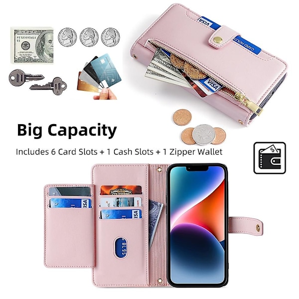 Lynlåspung-etui til Samsung Galaxy A12 Pink