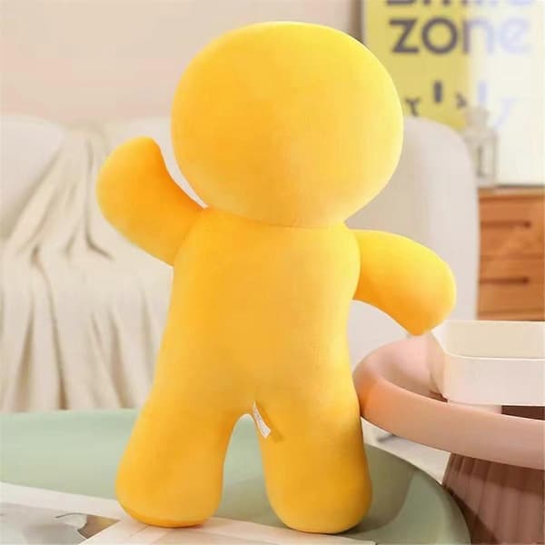 Kawaii pepparkaksgubbe plyschdocka soffa 30cm