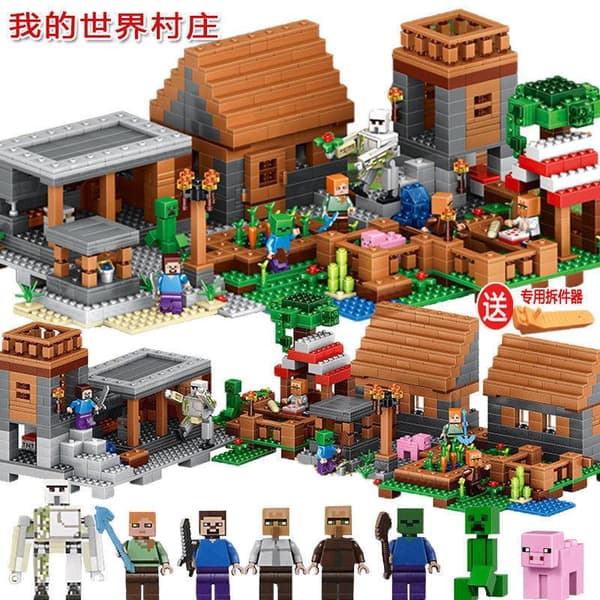 Minecraft Sæt Bjerg Grotte Minecraft My World Serie{REN} H