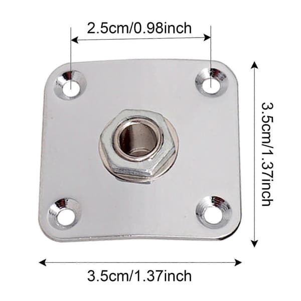 Metallgitarplateuttaksdeksel for LP elektrisk gitar deler gull silver