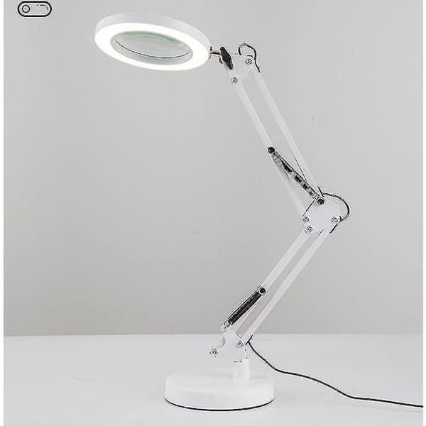 LED-forstørrelsesglas med lys, 3 farver og 10 lysstyrkeniveauer [JSR]