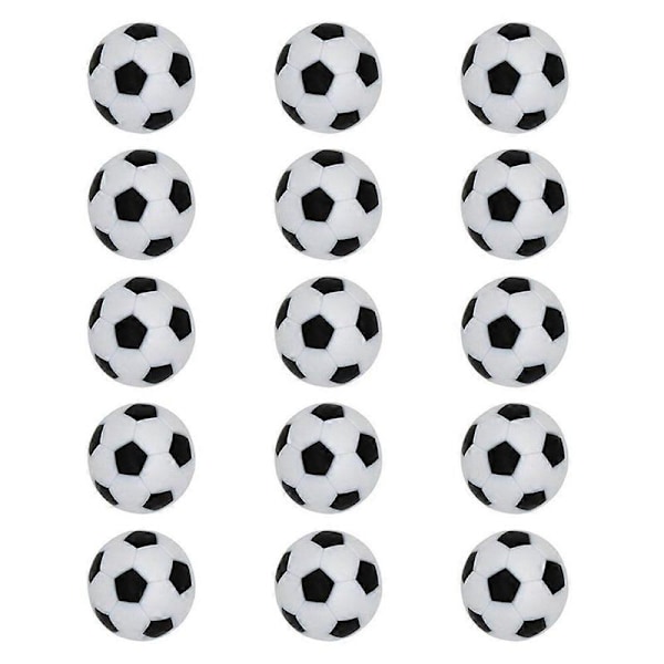 15 stk. bordfodboldbolde Bordfodboldbolde Udskiftningsbolde til bordfodbold Bordfodboldtilbehør
